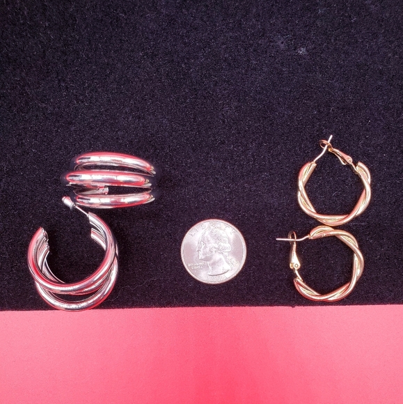 ⭐2 Pairs of Hoop Earrings - Picture 13 of 16